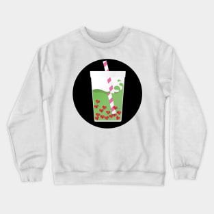 Valentines Boba Crewneck Sweatshirt